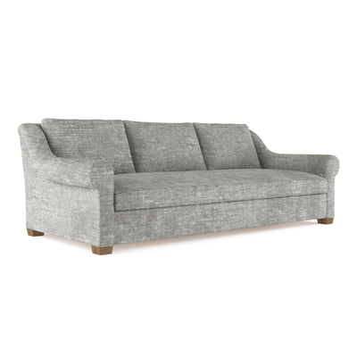 Thompson Sofa - Silver Streak Crushed Velvet