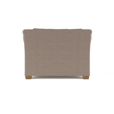 Thompson Chaise - Pumice Box Weave Linen