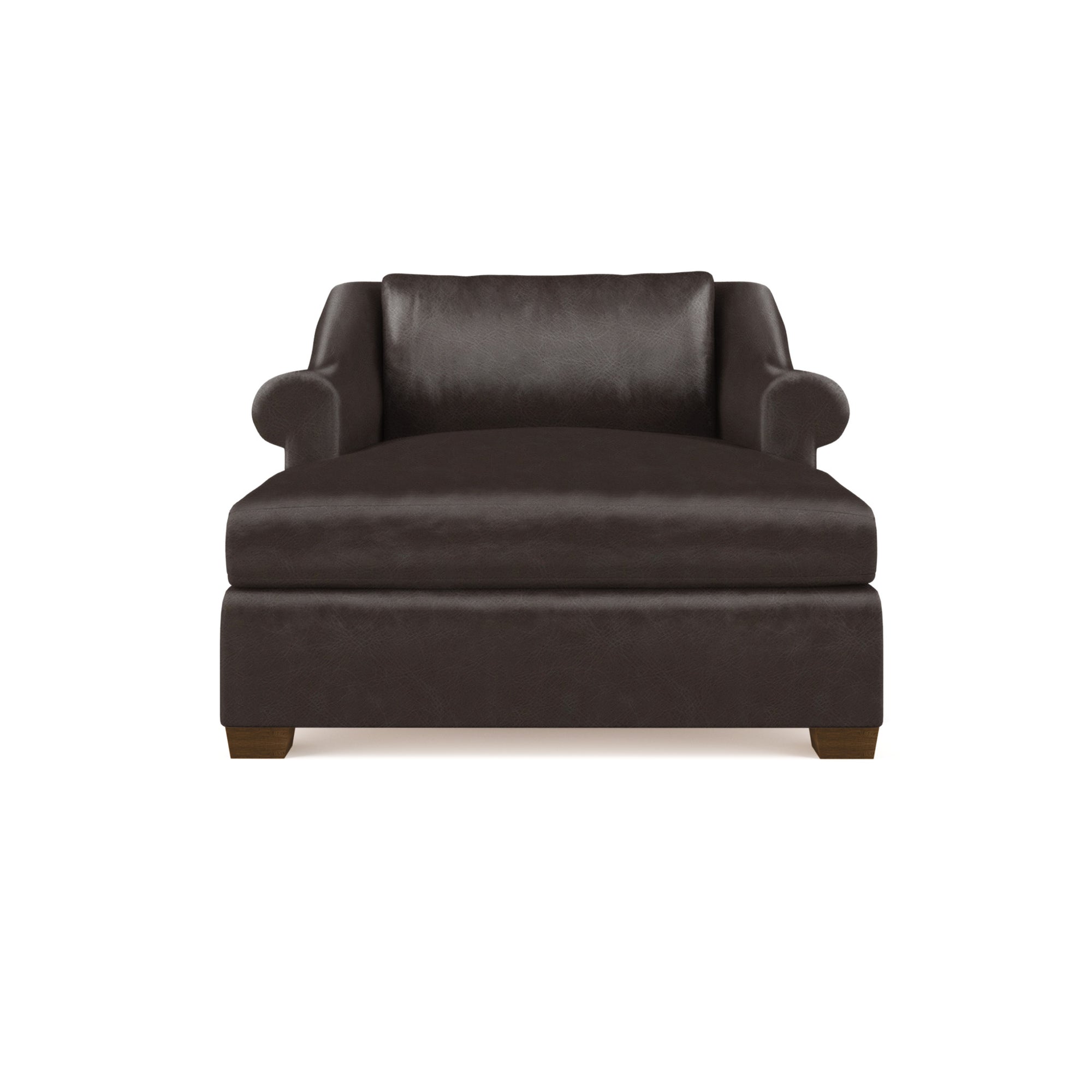 Thompson Chaise - Chocolate Vintage Leather