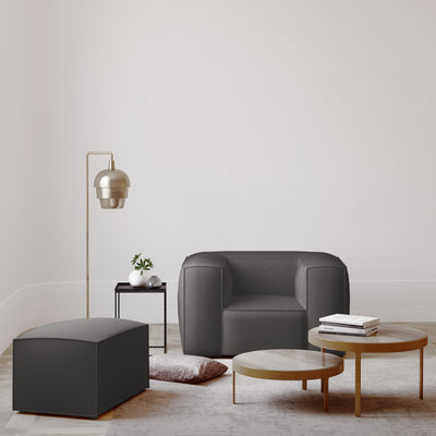 Varick Chair - Graphite Plush Velvet