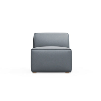 Varick Armless Chair - Haze Plush Velvet