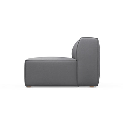 Varick Armless Chair - Pumice Plush Velvet
