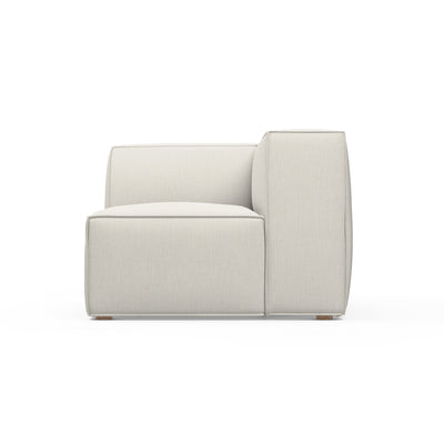 Varick Corner Chair - Alabaster Box Weave Linen