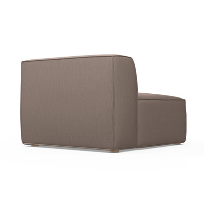 Varick Corner Chair - Pumice Box Weave Linen