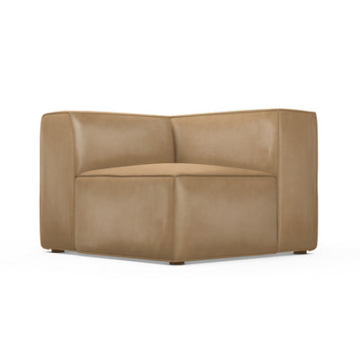 Varick Corner Chair - Marzipan Vintage Leather