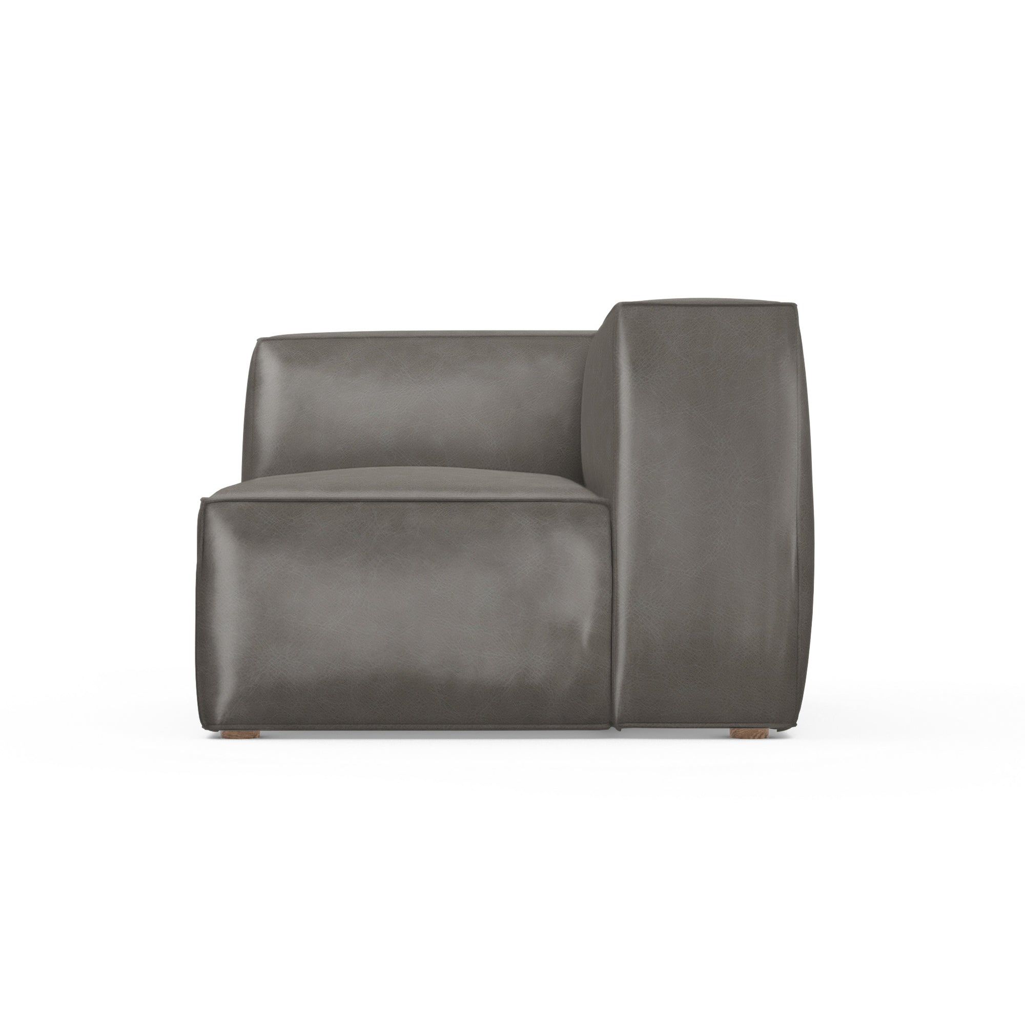 Varick Corner Chair - Pumice Vintage Leather