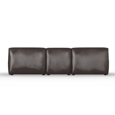 Varick Left-Chaise Sectional - Chocolate Vintage Leather