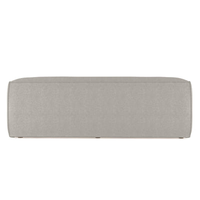 Varick Sofa - Silver Streak Box Weave Linen