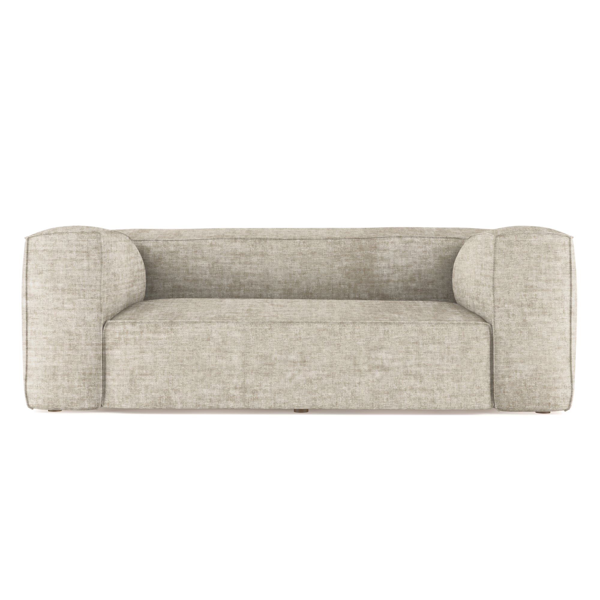 Varick Sofa - Oyster Crushed Velvet