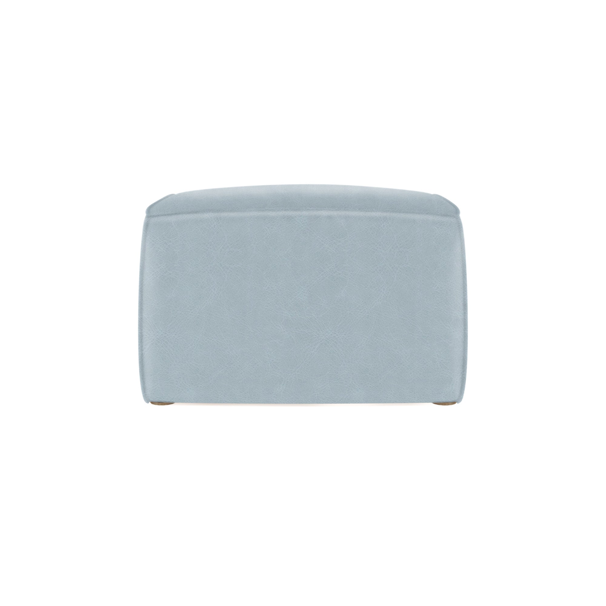 Varick Ottoman - Haze Vintage Leather