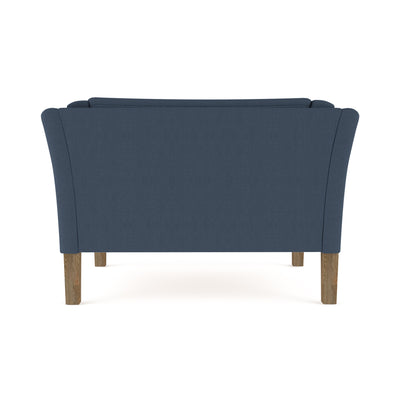 Charlton Chair - Bluebell Box Weave Linen