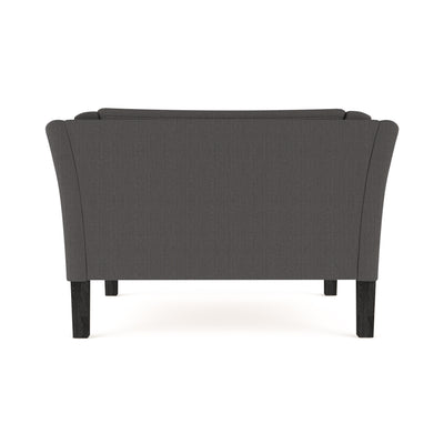 Charlton Chair - Graphite Box Weave Linen