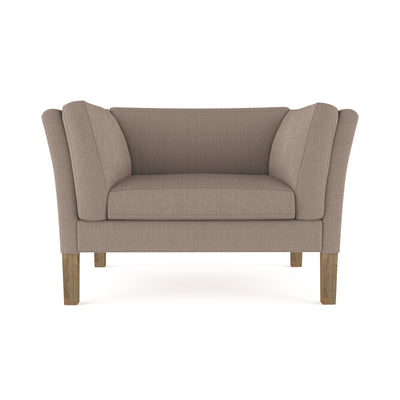 Charlton Chair - Pumice Box Weave Linen