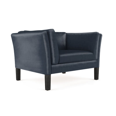 Charlton Chair - Blue Print Vintage Leather