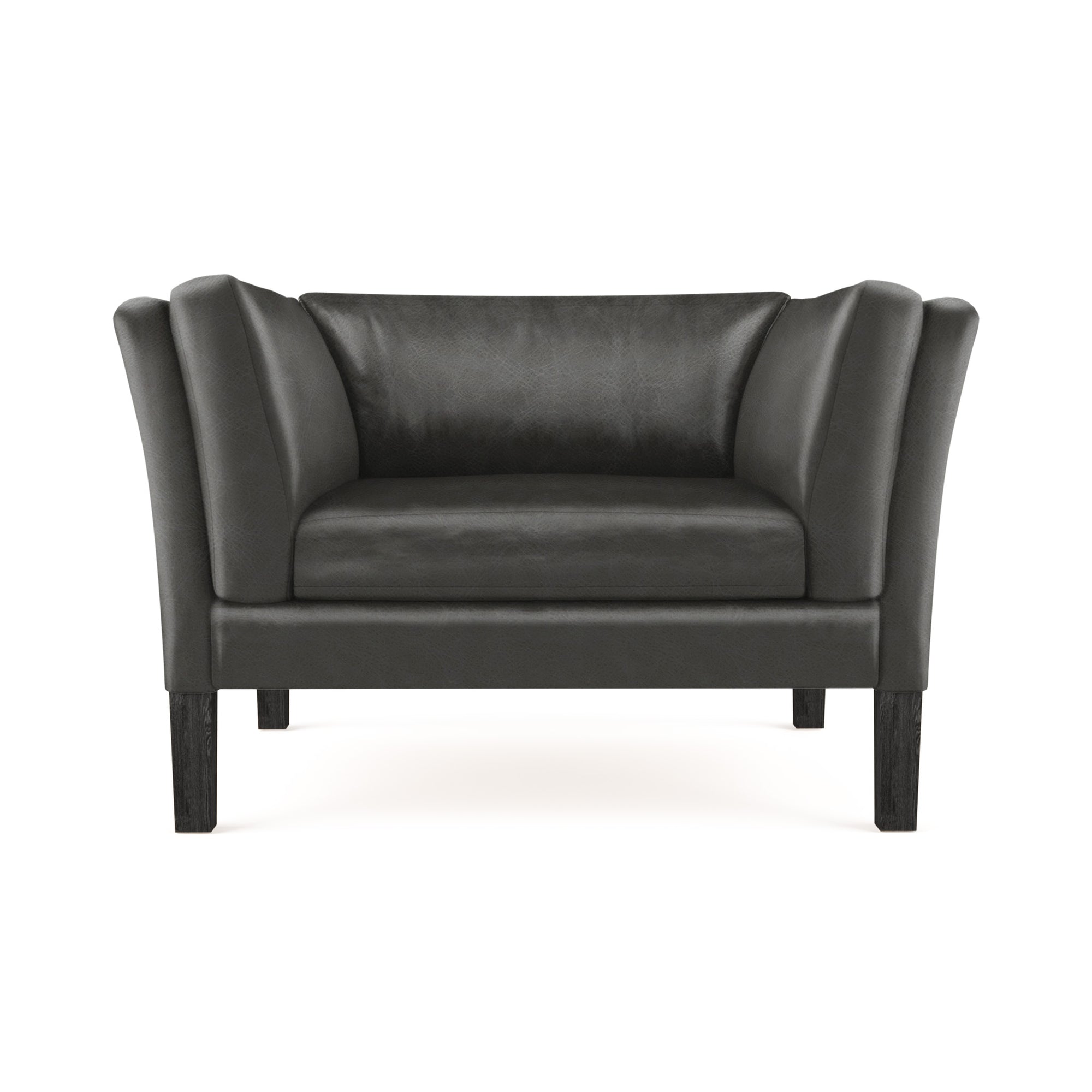 Charlton Chair - Graphite Vintage Leather