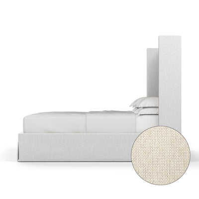 Kaiser Box Bed - Alabaster Basketweave