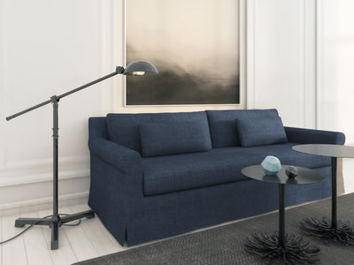 Ludlow Sofa - Bluebell Box Weave Linen