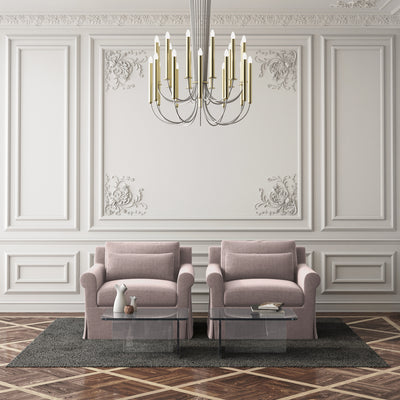 Ludlow Chair - Blush Plush Velvet