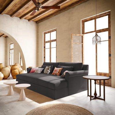 Ludlow Daybed - Graphite Basketweave