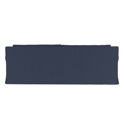 Ludlow Sofa - Blue Print Box Weave Linen