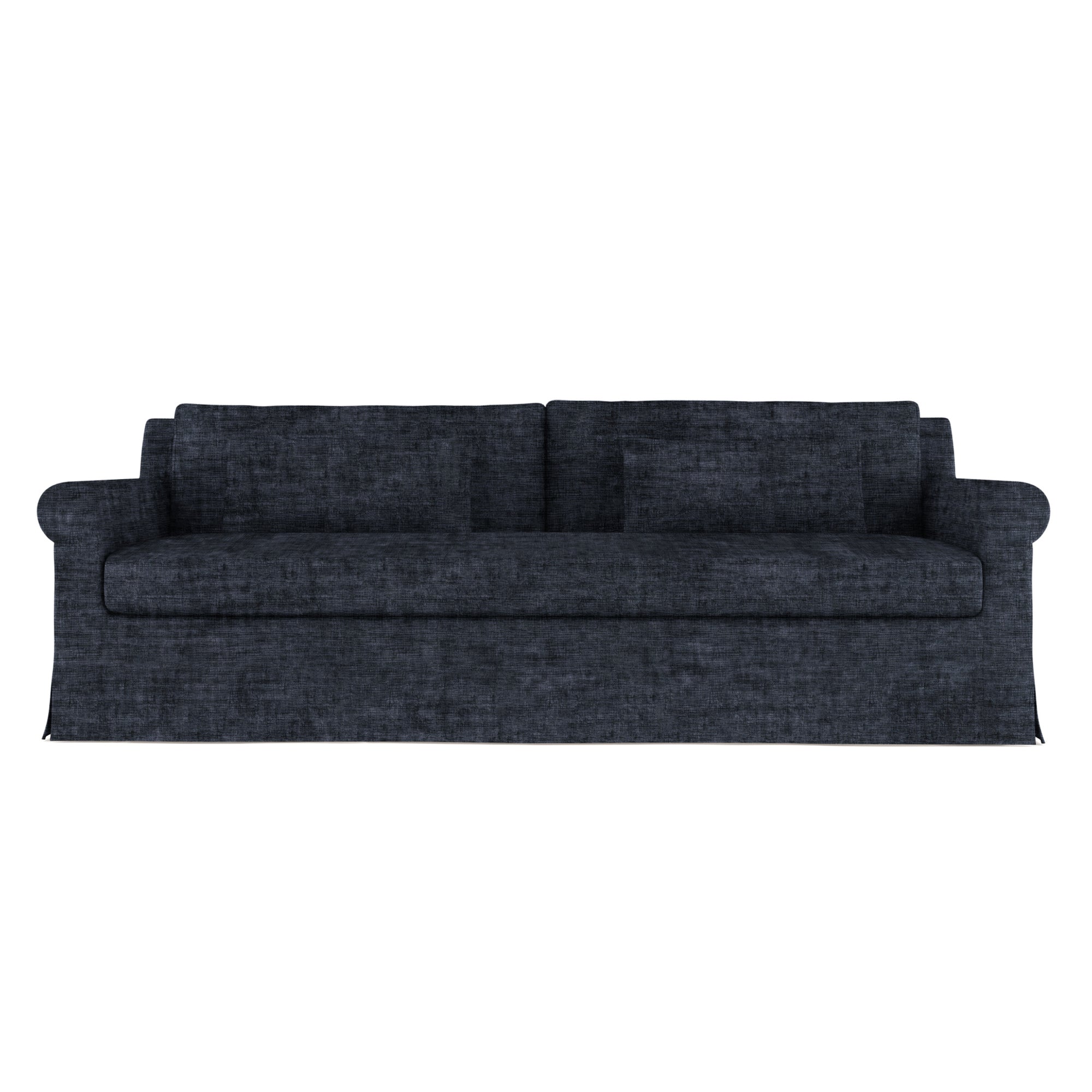 Ludlow Sofa - Blue Print Crushed Velvet