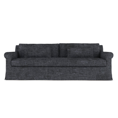 Ludlow Sofa - Graphite Crushed Velvet