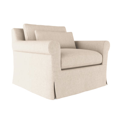 Ludlow Chair - Oyster Plush Velvet