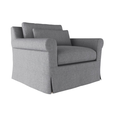 Ludlow Chair - Pumice Plush Velvet