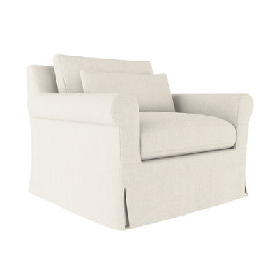 Ludlow Chair - Alabaster Box Weave Linen