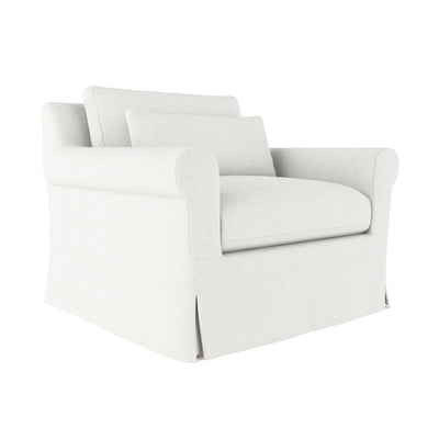 Ludlow Chair - Blanc Box Weave Linen
