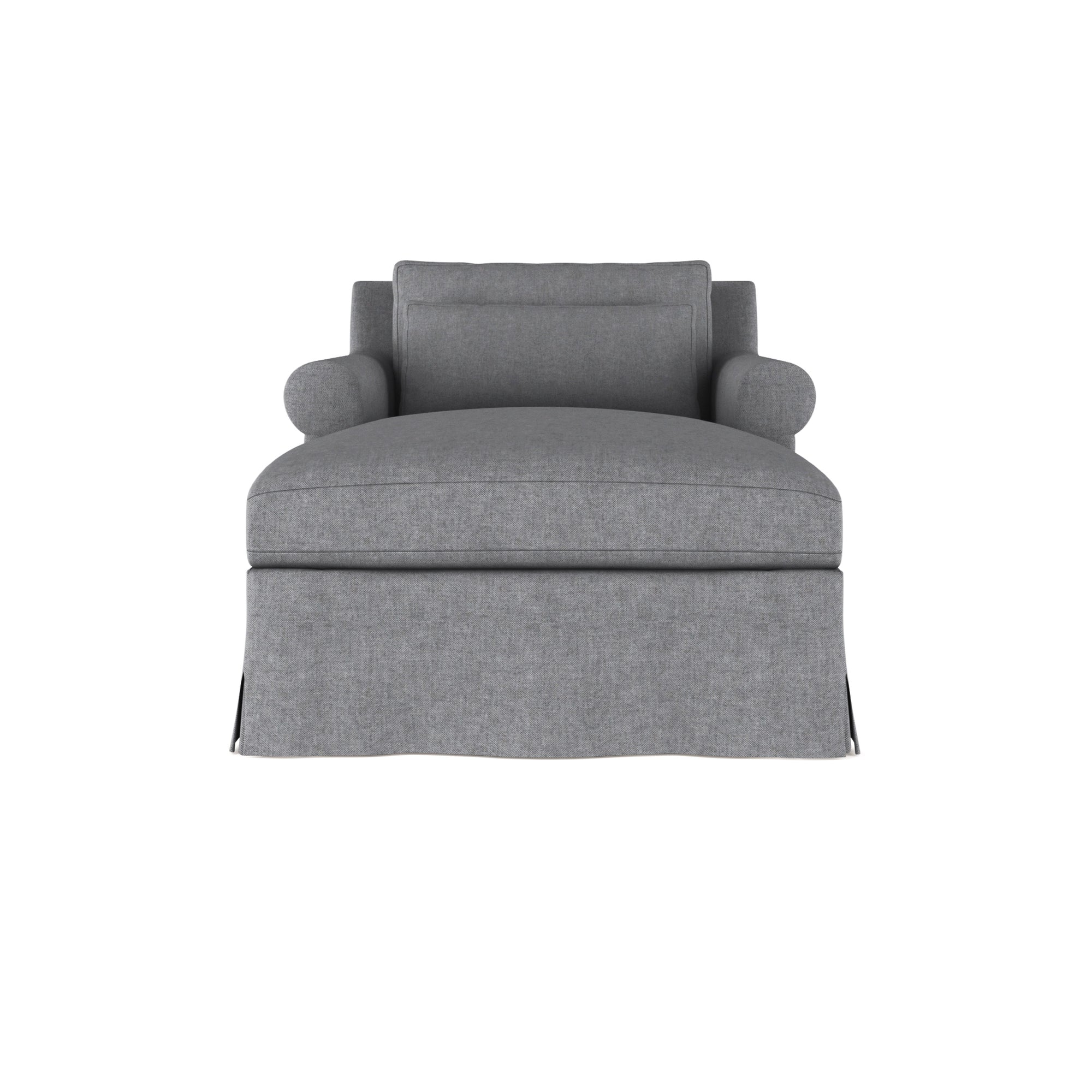 Ludlow Chaise - Pumice Plush Velvet