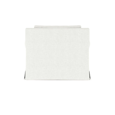 Ludlow Chaise - Blanc Plush Velvet