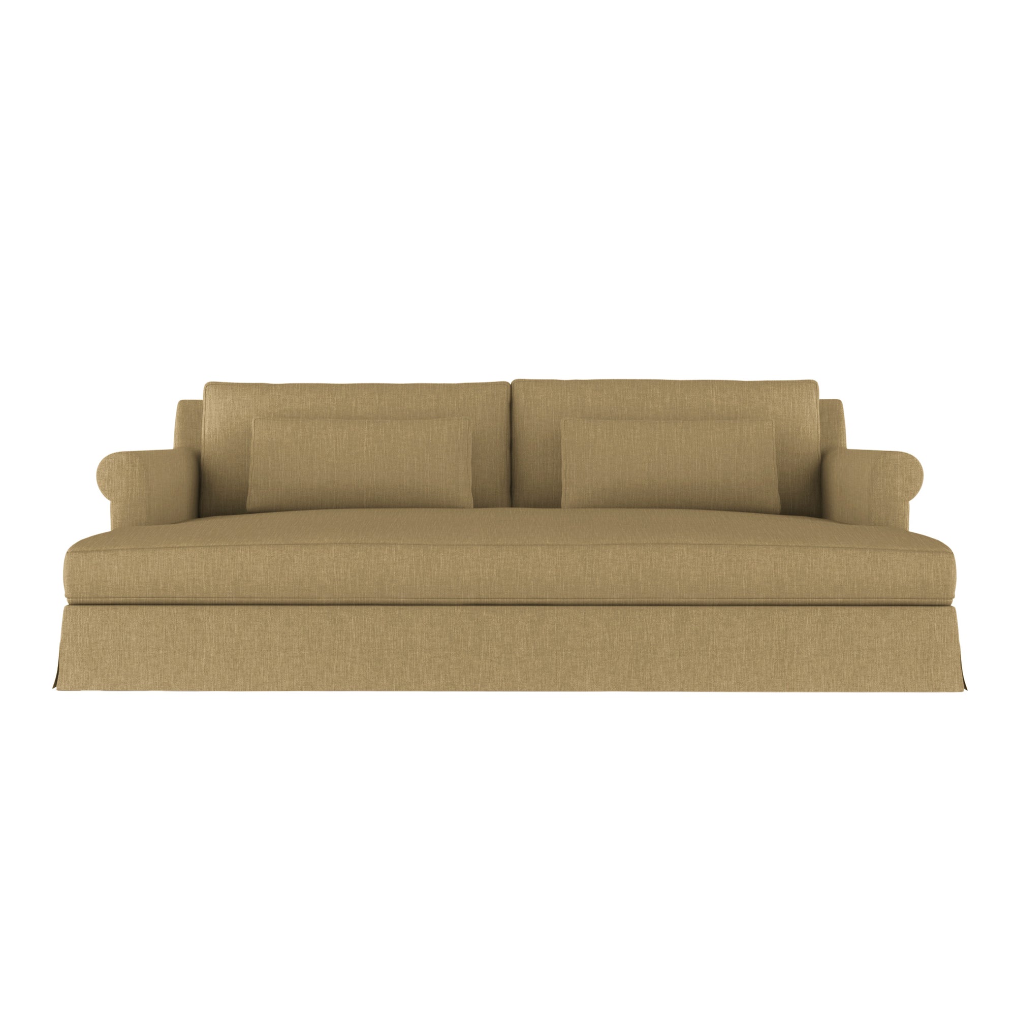 Ludlow Daybed - Marzipan Box Weave Linen