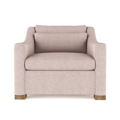Crosby Chair - Blush Plush Velvet