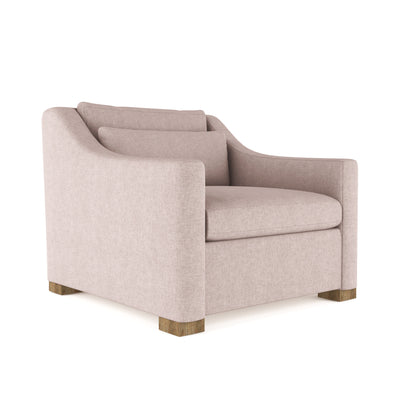 Crosby Chair - Blush Plush Velvet