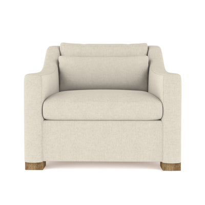 Crosby Chair - Oyster Box Weave Linen
