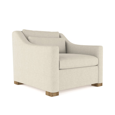 Crosby Chair - Oyster Box Weave Linen
