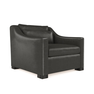 Crosby Chair - Graphite Vintage Leather