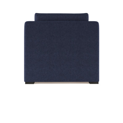 Crosby Chaise - Blue Print Plush Velvet