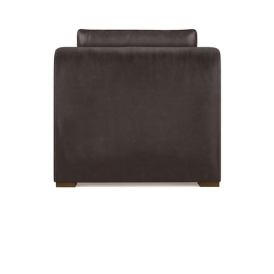 Crosby Chaise - Chocolate Vintage Leather
