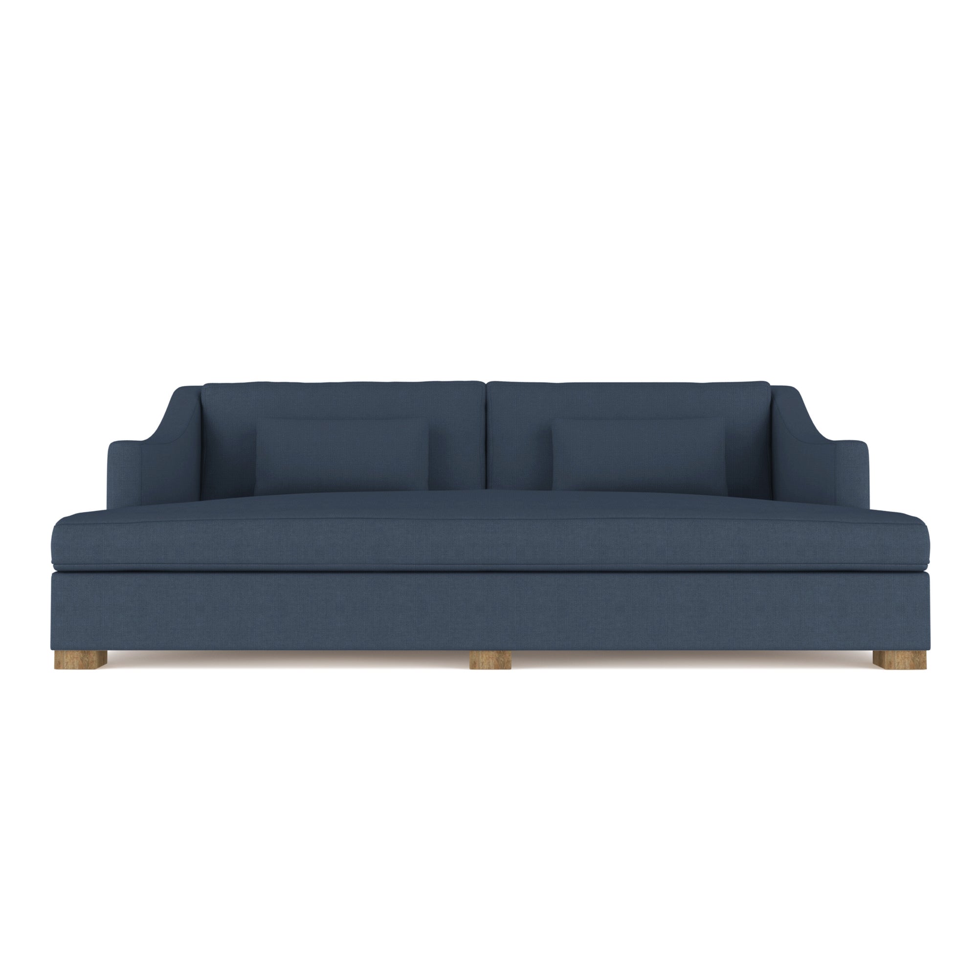 Crosby Daybed - Bluebell Box Weave Linen