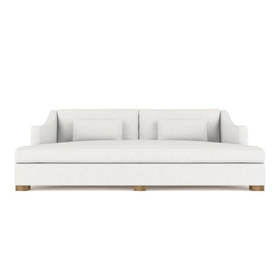 Crosby Daybed - Blanc Box Weave Linen