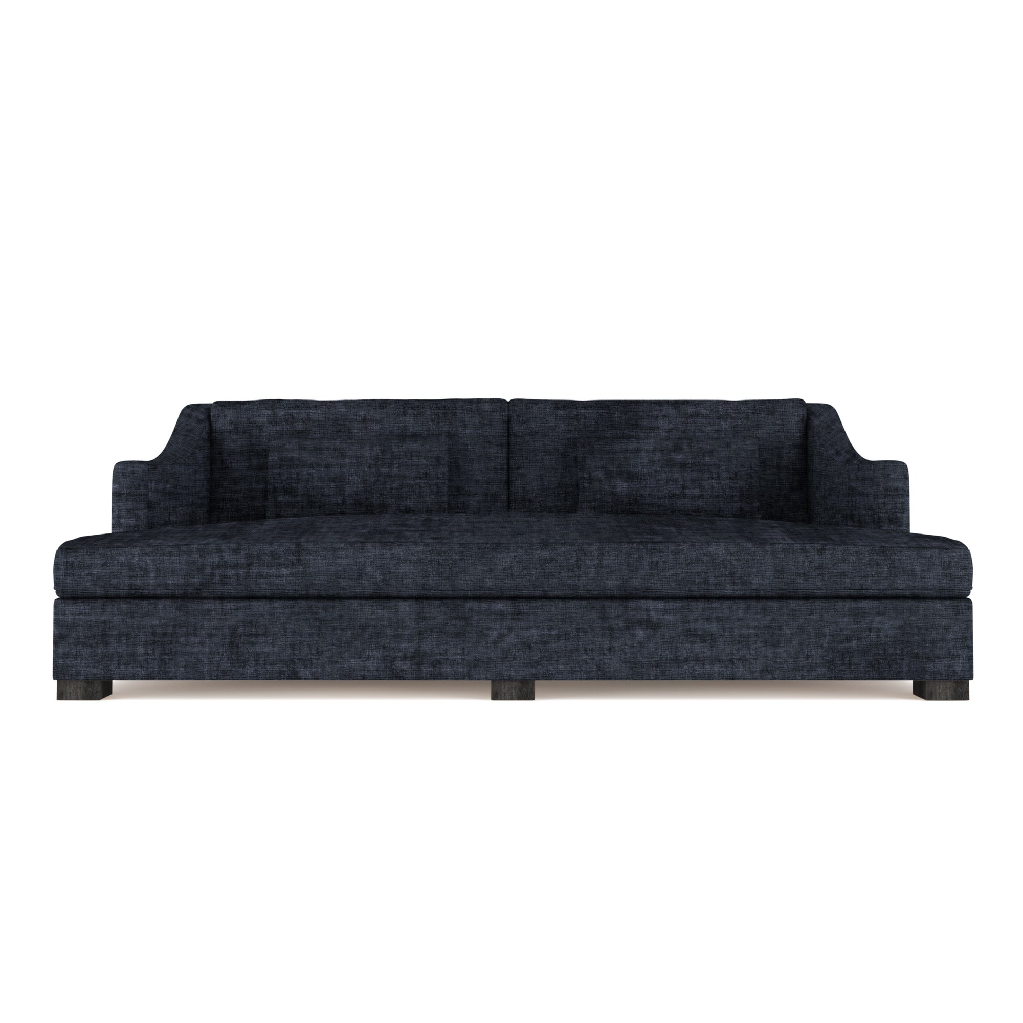 Crosby Daybed - Blue Print Crushed Velvet