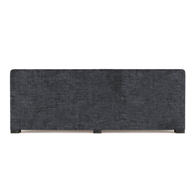 Crosby Daybed - Graphite Crushed Velvet