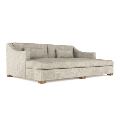 Crosby Daybed - Oyster Crushed Velvet