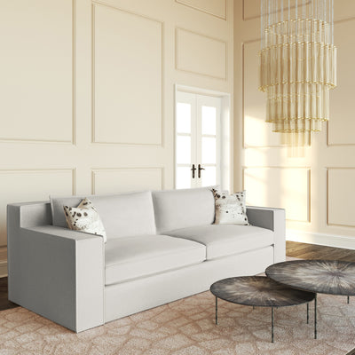 Mulberry Sofa - Alabaster Box Weave Linen