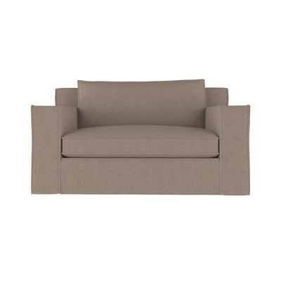 Mulberry Sofa - Pumice Box Weave Linen
