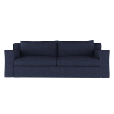 Mulberry Sofa - Blue Print Plush Velvet