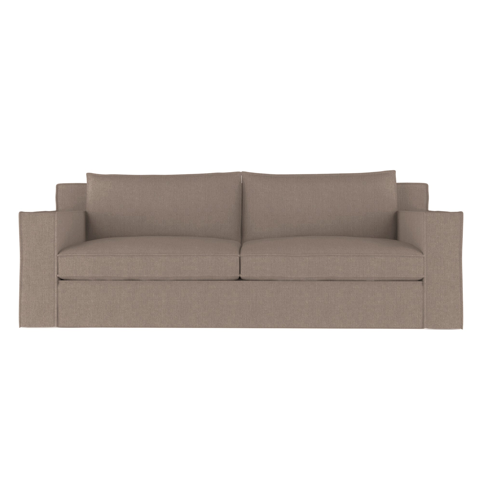 Mulberry Sofa - Pumice Box Weave Linen