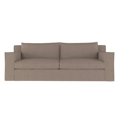 Mulberry Sofa - Pumice Box Weave Linen